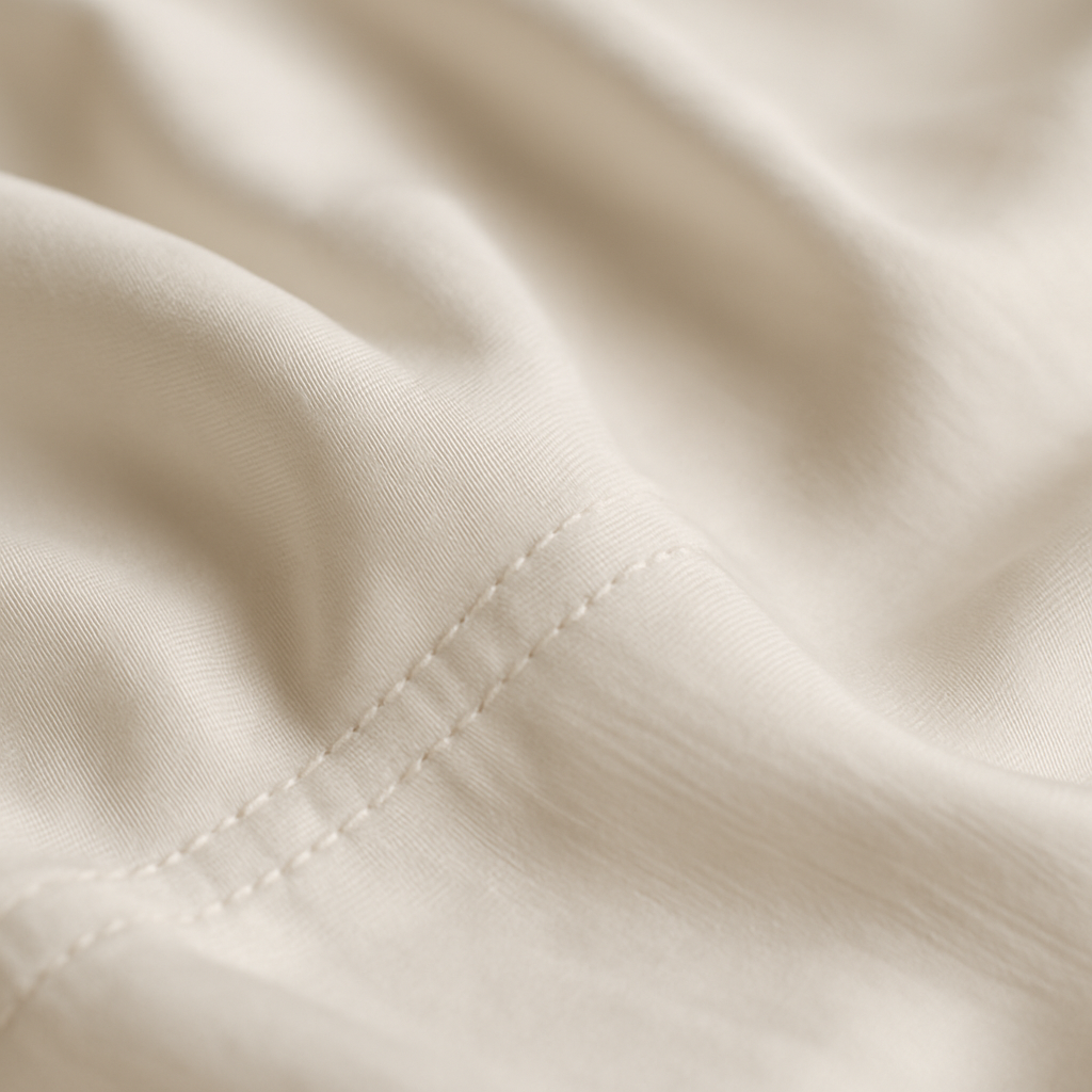 TUK SLEEP Bamboo Sheet Set King 4pc Cooling Silky White - lifestyle 2