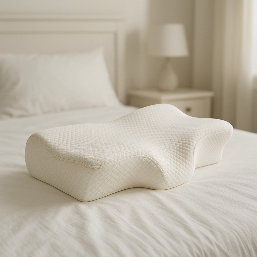 Osteo Cervical Memory Foam Pillow Neck Support Sleep - lifestyle 1