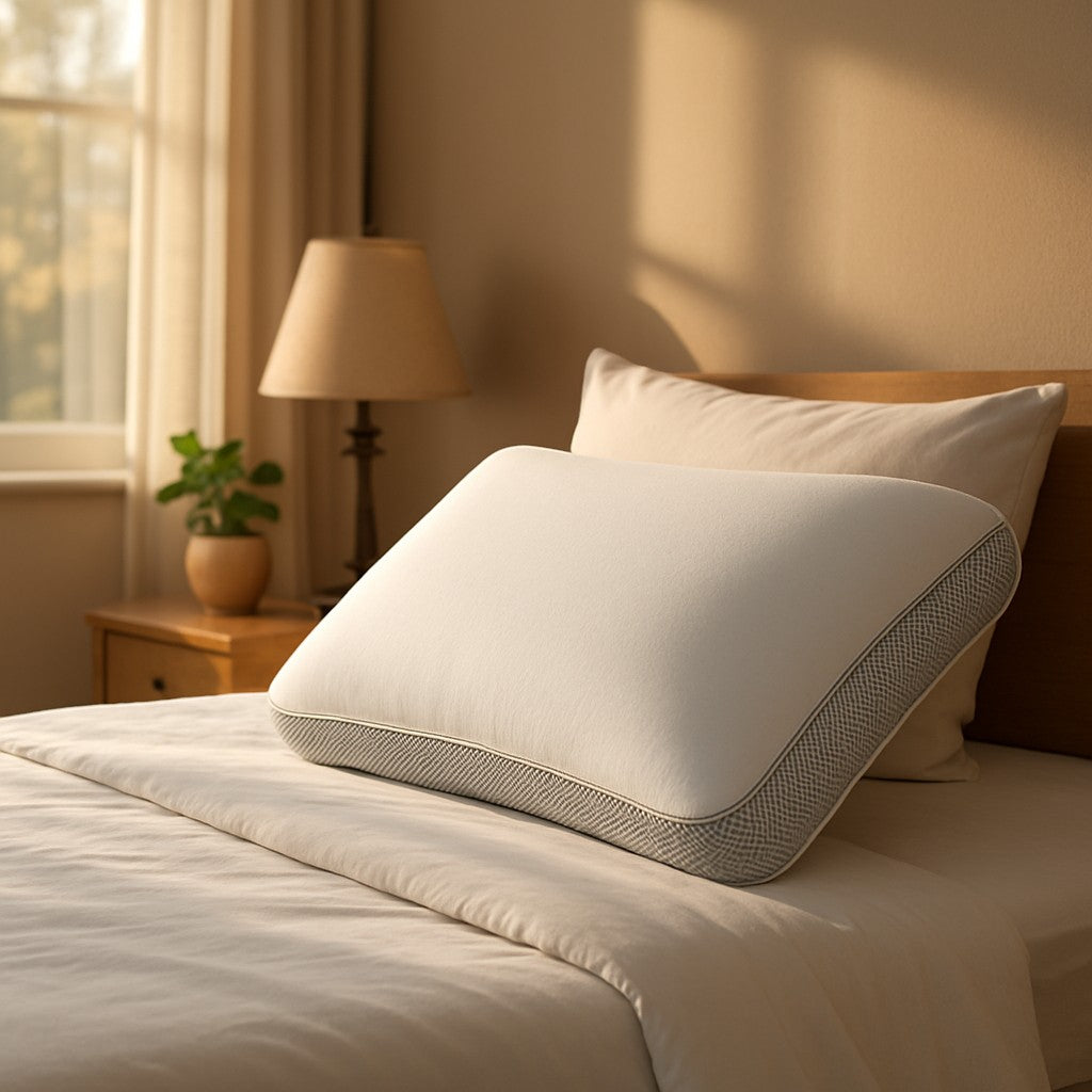 puresnoo Cooling 4D Pillow Triple Flow Side Sleeper - lifestyle 5