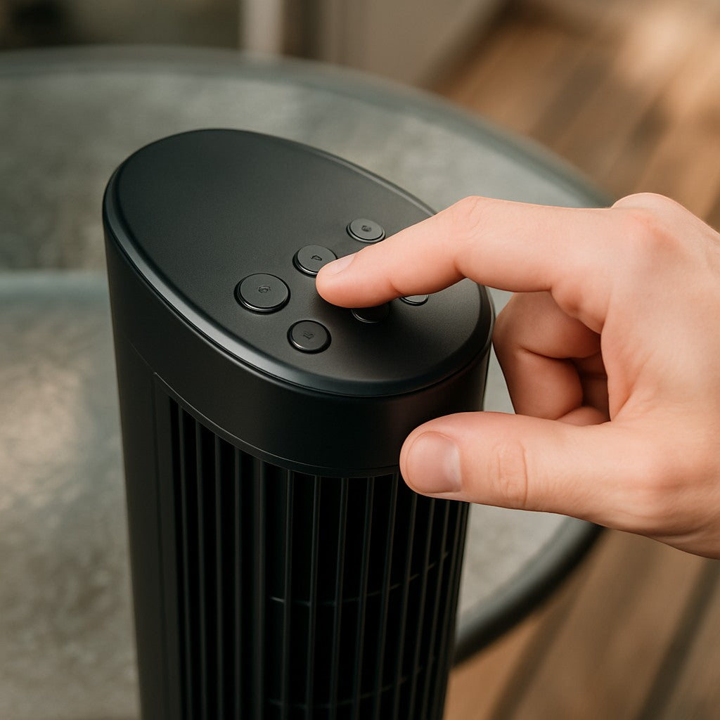 Cozzyben Portable Tower Fan TS04-2 60W 3-Speed 7H Timer - lifestyle 6