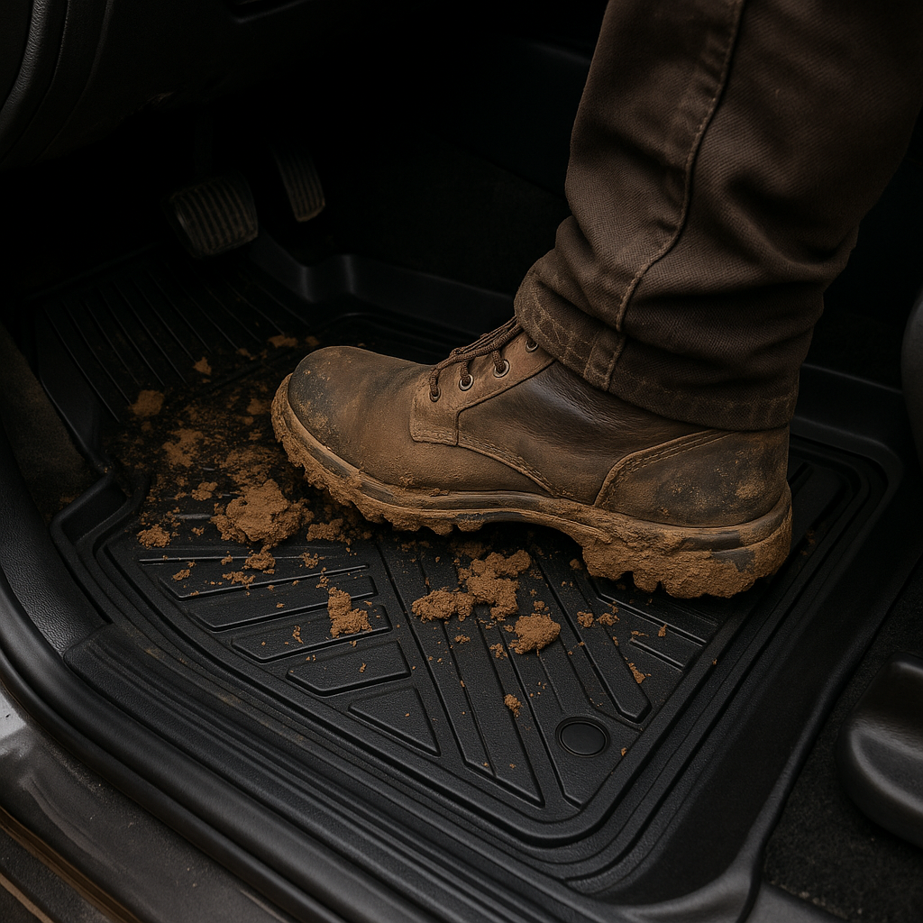 Vantio Custom-Fit All-Weather Floor Mats Vehicle 4 Piece - lifestyle 3