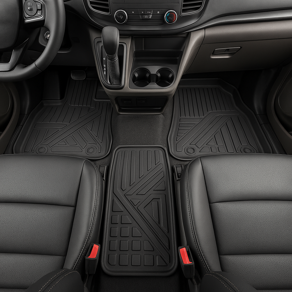Vantio Custom-Fit All-Weather Floor Mats Vehicle 4 Piece - lifestyle 4