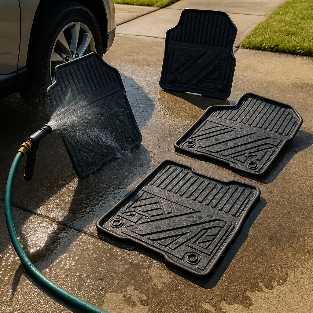 Vantio Custom-Fit All-Weather Floor Mats Vehicle 4 Piece - lifestyle 5