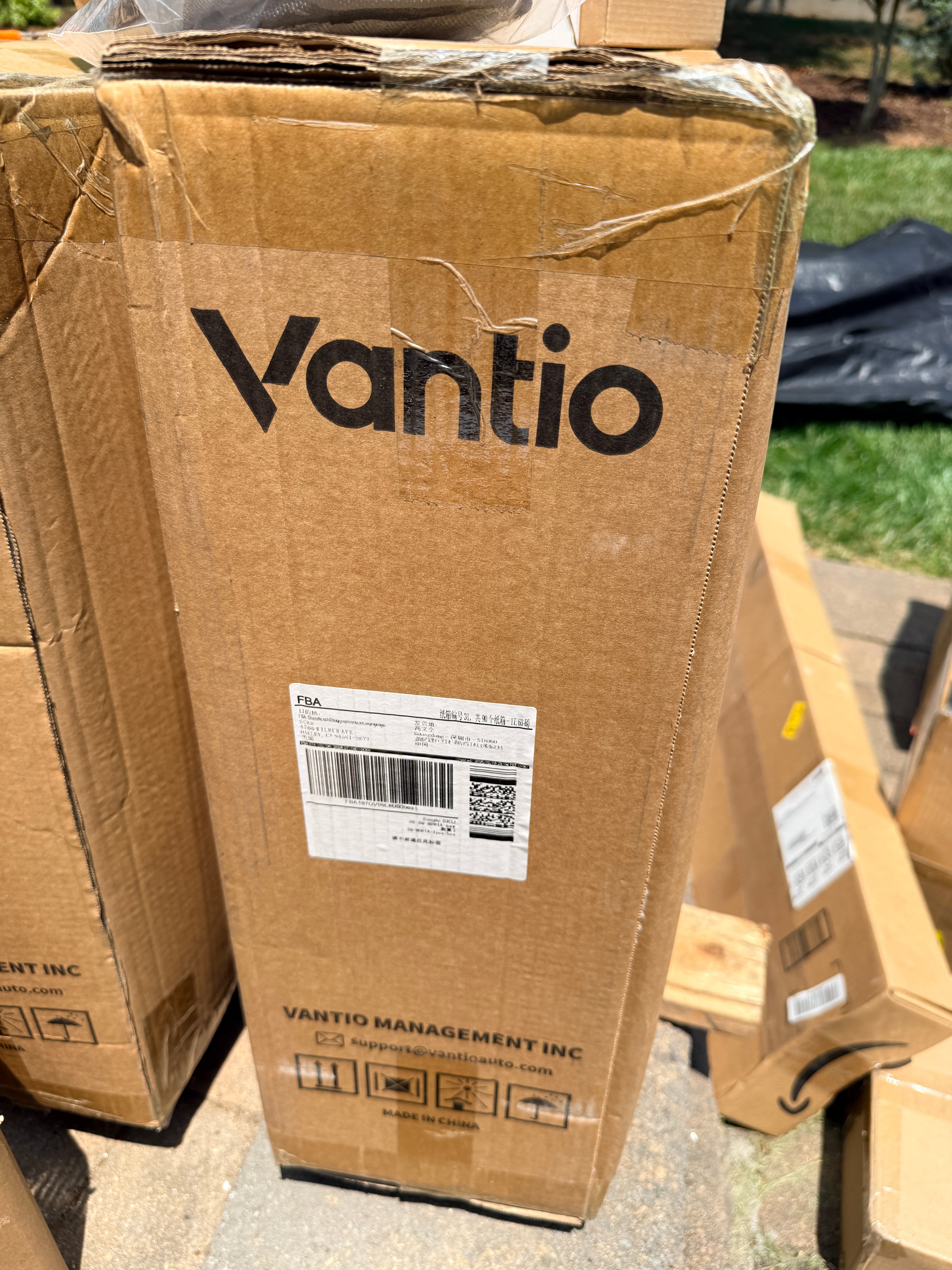 Vantio Custom-Fit All-Weather Floor Mats Vehicle 4 Piece - package back (truth)