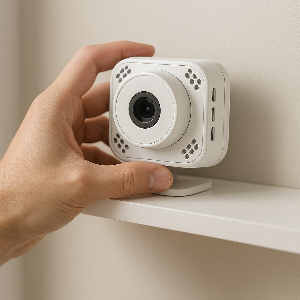 Shibet Indoor Security Camera WiFi Cloud SD Night Vision - lifestyle 6