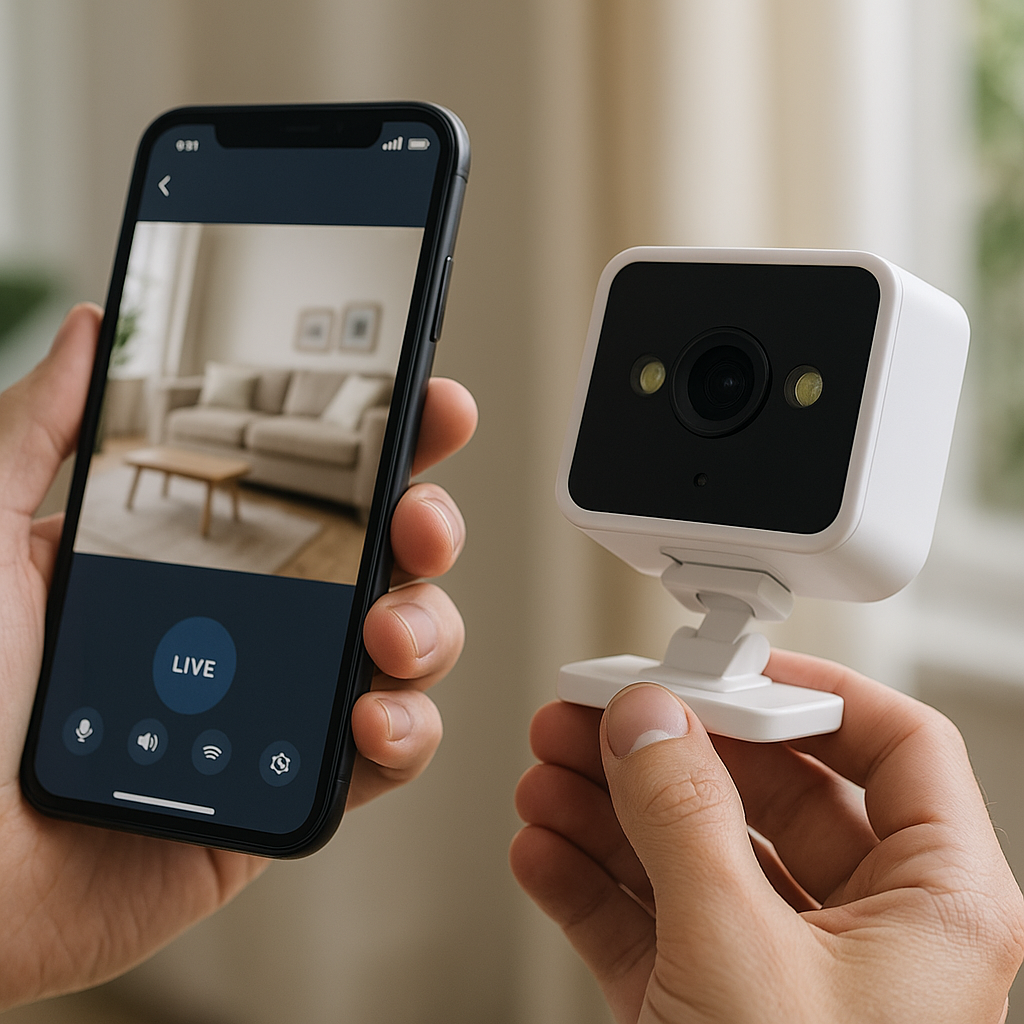 aidowocam Smart Home Indoor Fixed Security Camera WiFi - lifestyle 6