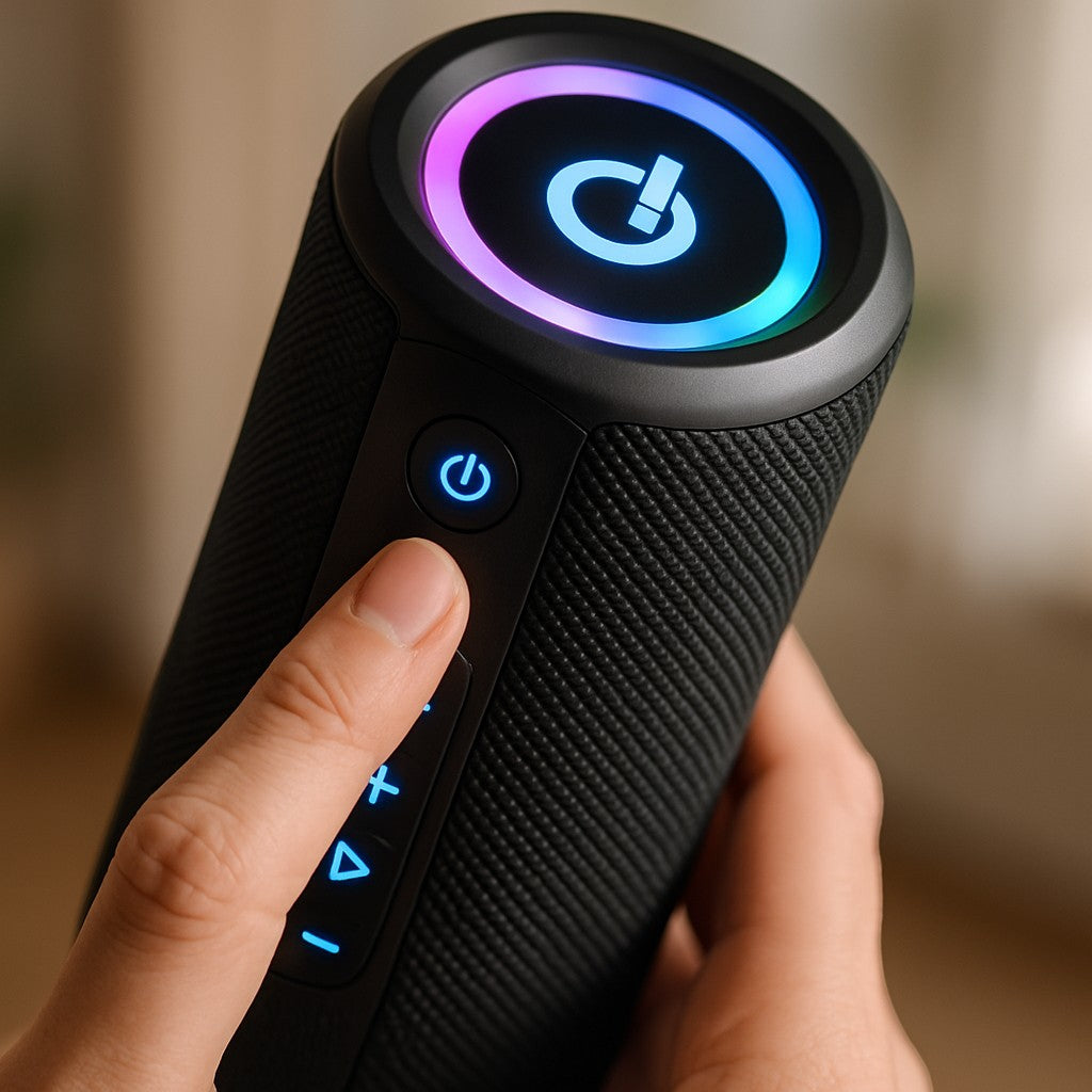 M13 Wireless Bluetooth Speaker Waterproof RGB Light Portable - lifestyle 6