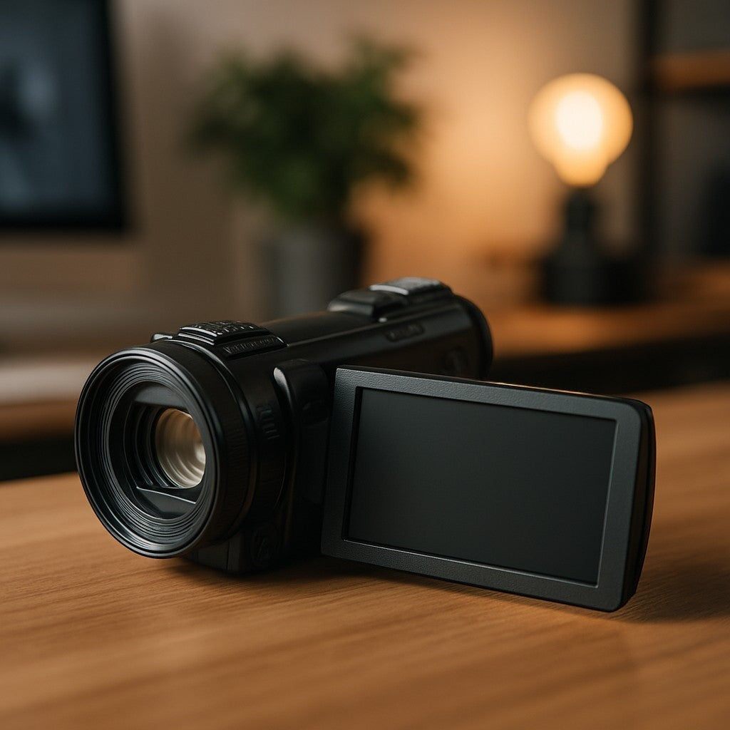 RuoYuns Camcorder HDV-8162P 4K Vlogging YouTube Camera - lifestyle 1