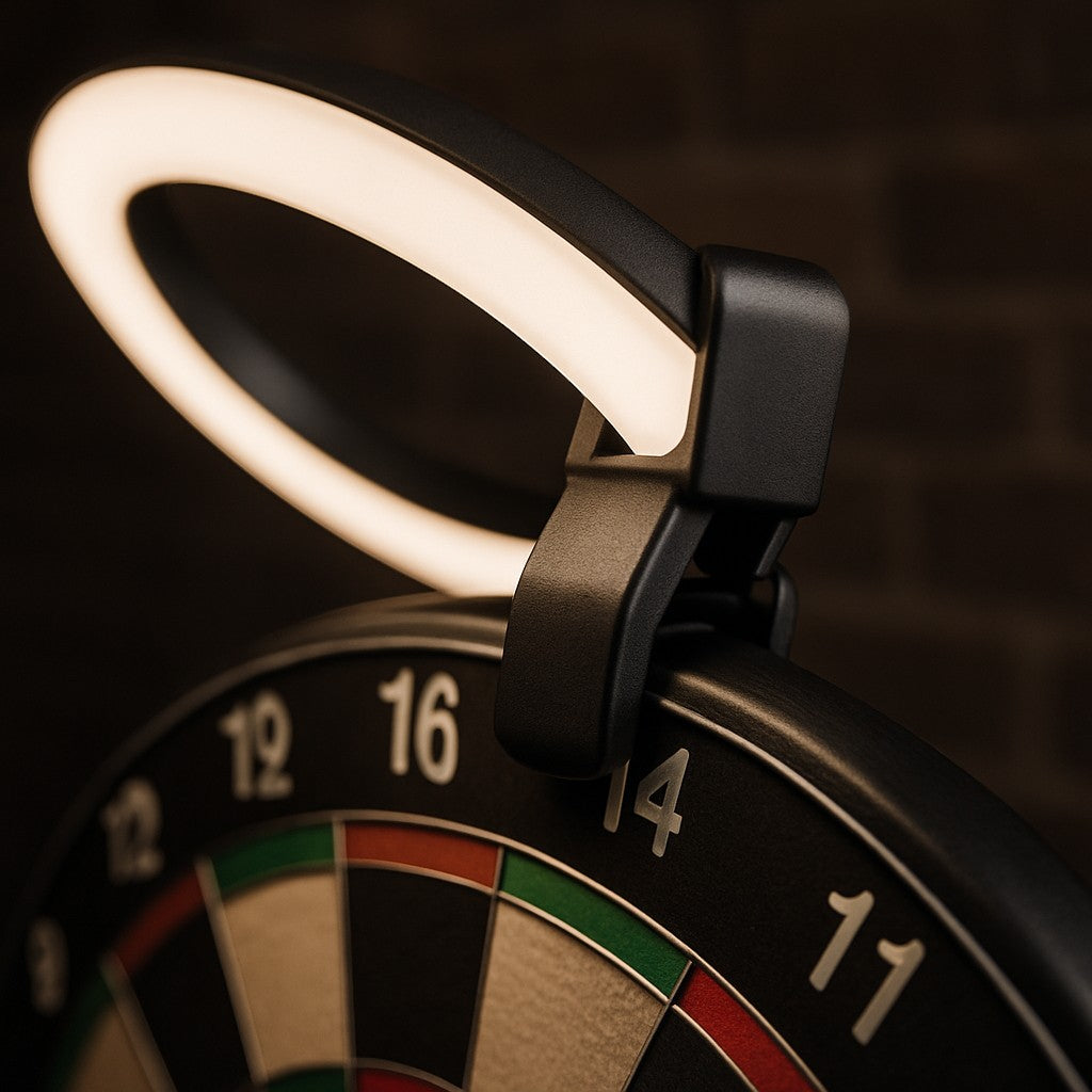 BrightArk Dartboard Light FBD-001 Clip-On LED Ring Lamp - lifestyle 2