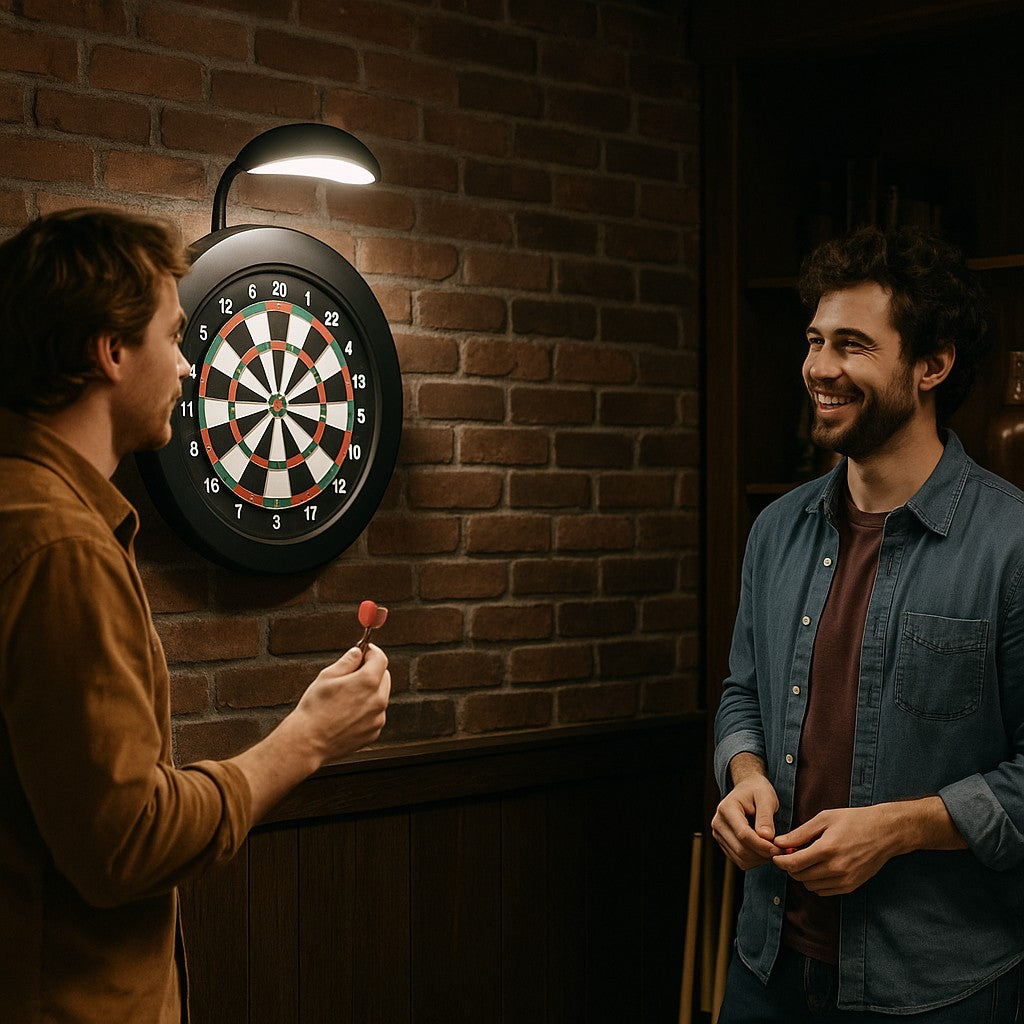 BrightArk Dartboard Light FBD-001 Clip-On LED Ring Lamp - lifestyle 3