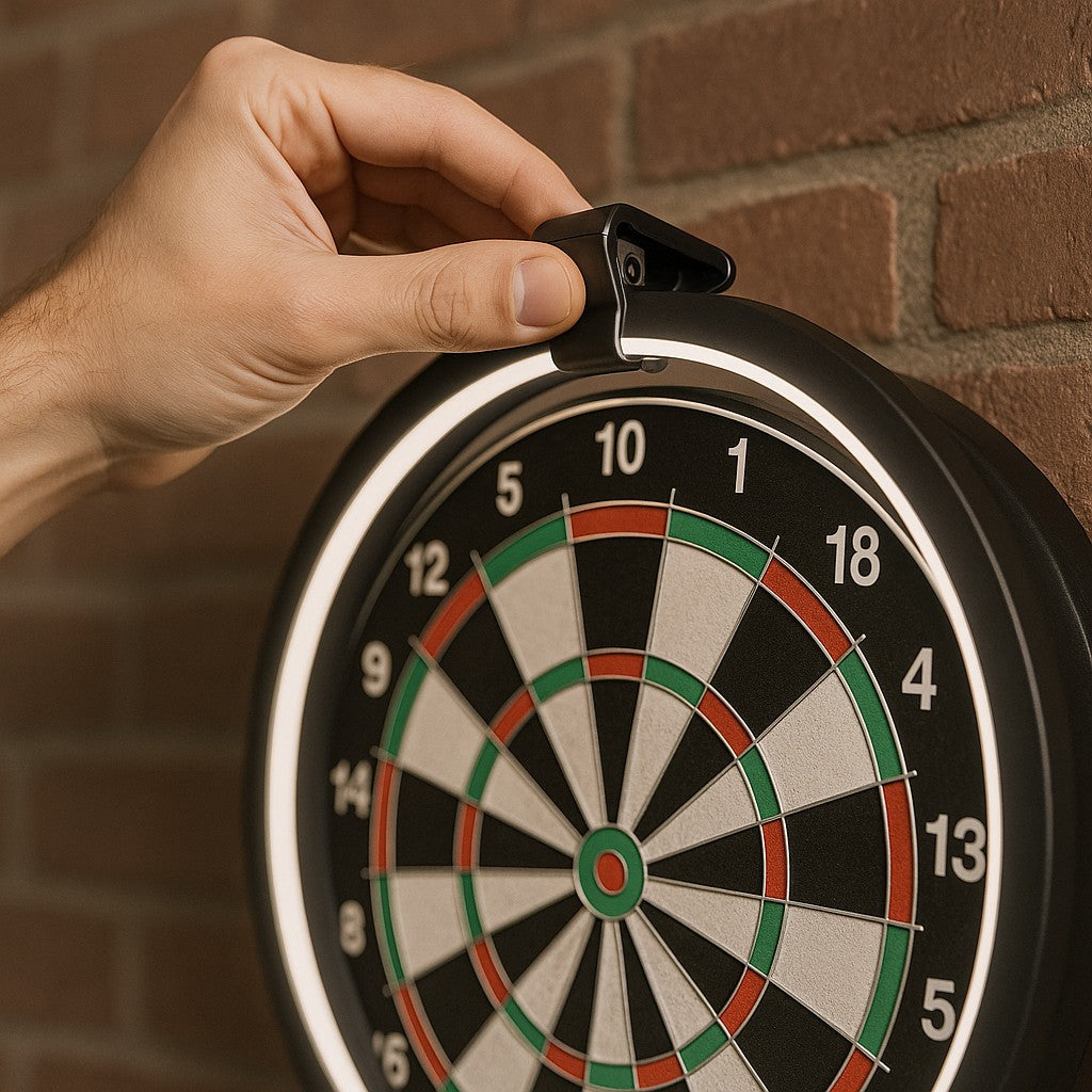 BrightArk Dartboard Light FBD-001 Clip-On LED Ring Lamp - lifestyle 6
