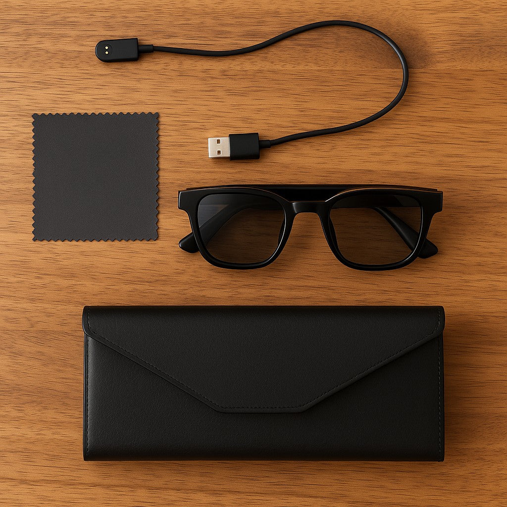 Smart Audio Glasses Bluetooth Open-Ear Speaker Voice Calls - lifestyle 4