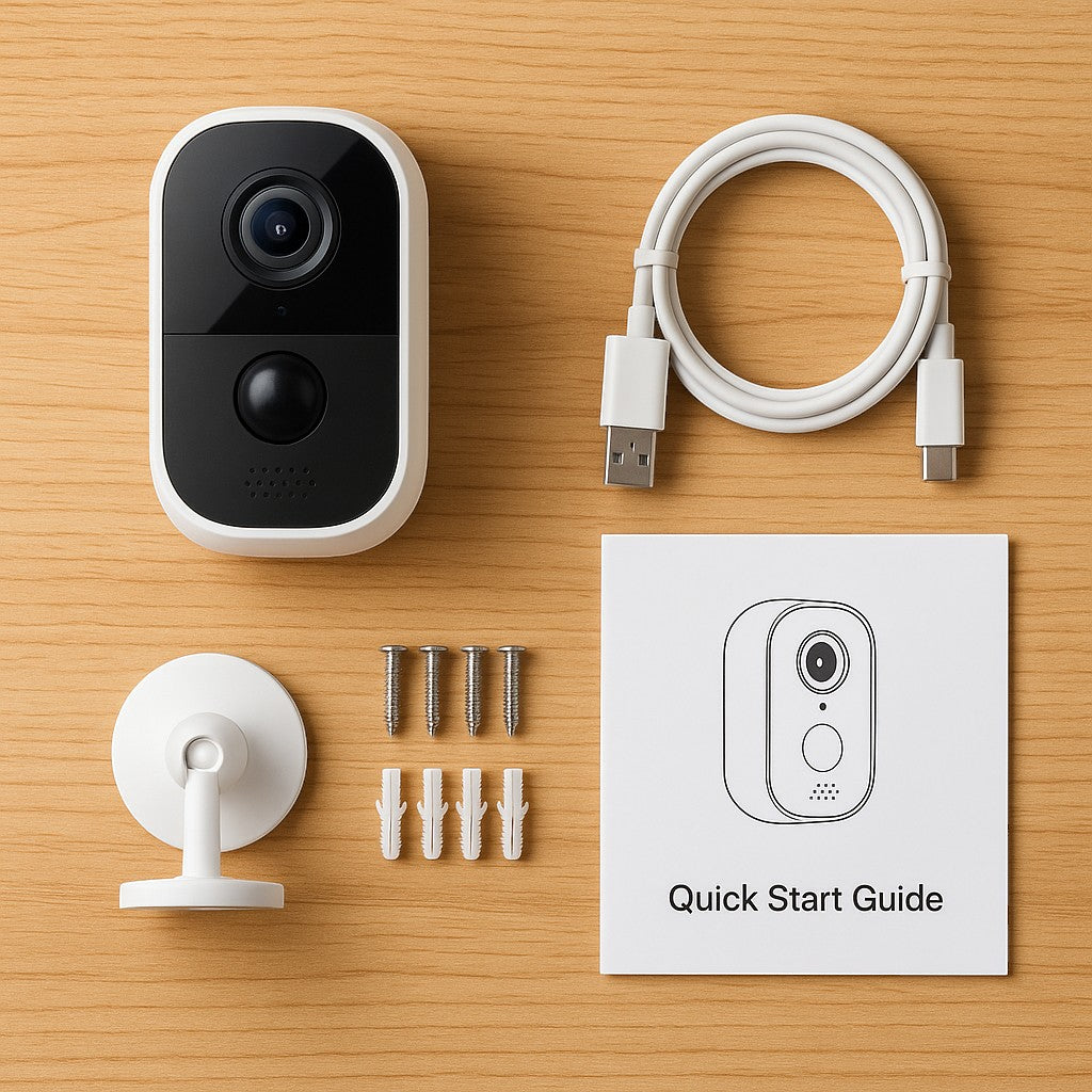 Q10 WiFi Outdoor Battery Security Camera Wireless 2-Way Talk - lifestyle 4