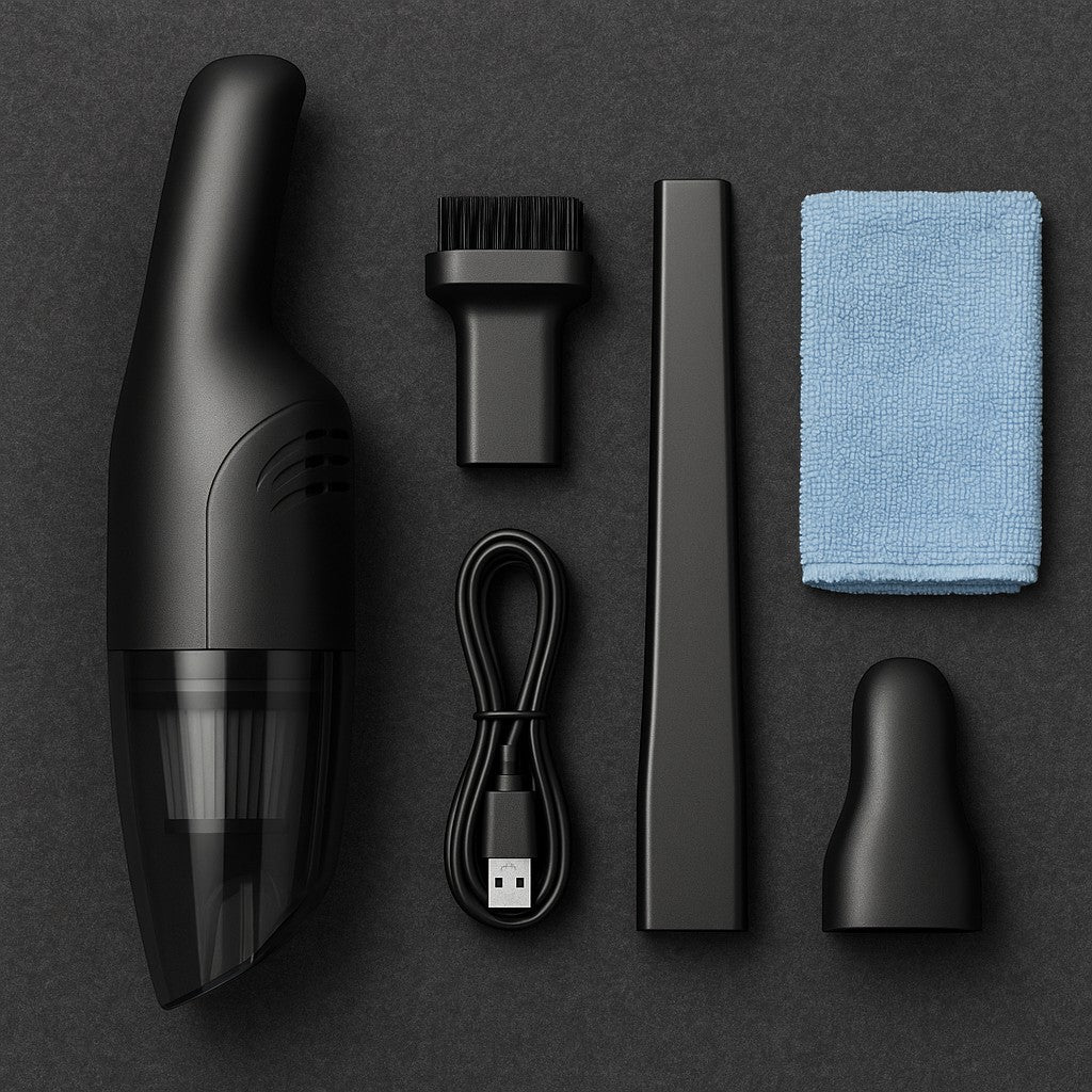 Handheld Car Vacuum Cleaner Cordless Strong Suction Wet Dry - lifestyle 4