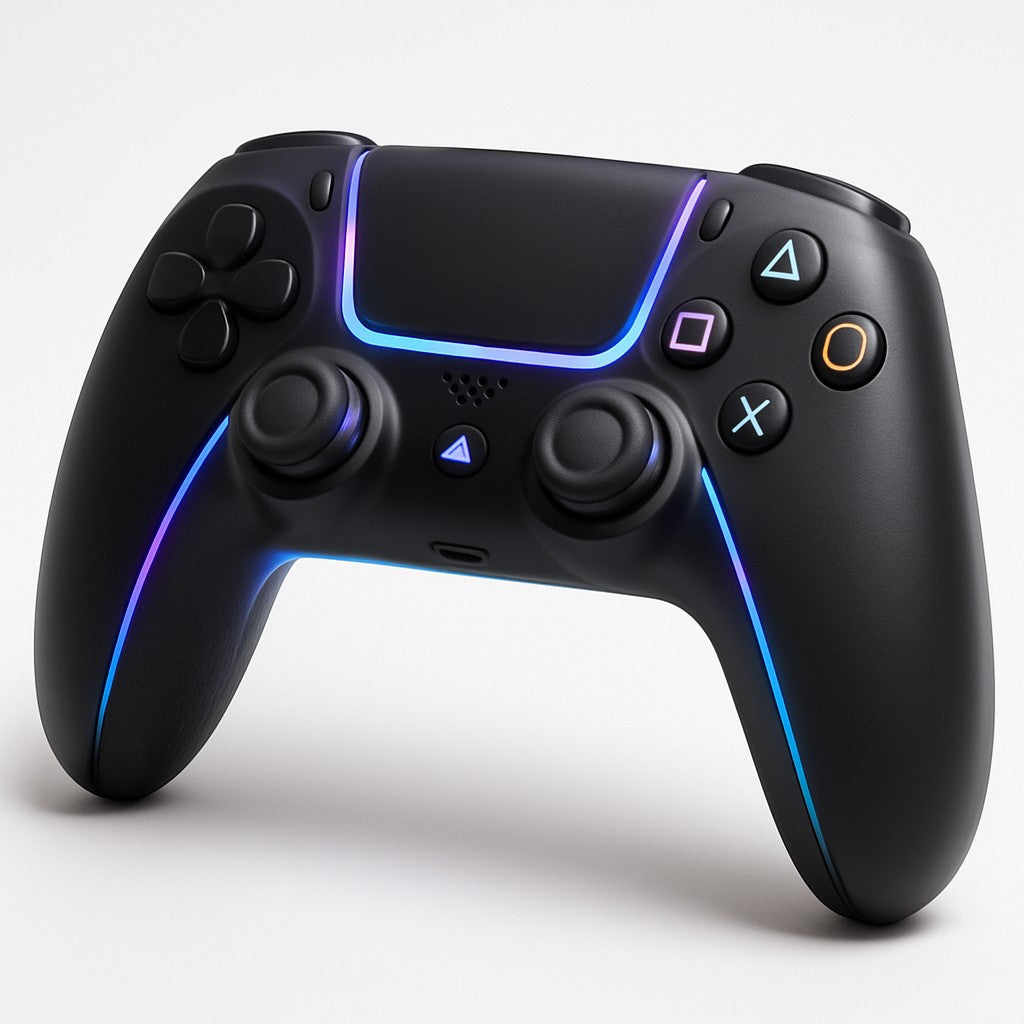 Lulbze P5 LED Wireless Controller PS5 Hall Joystick Turbo - lifestyle 1