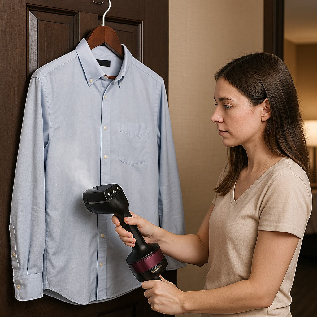 Handheld Travel Steam Iron 1200W 5-Mode Garment Steamer - lifestyle 2