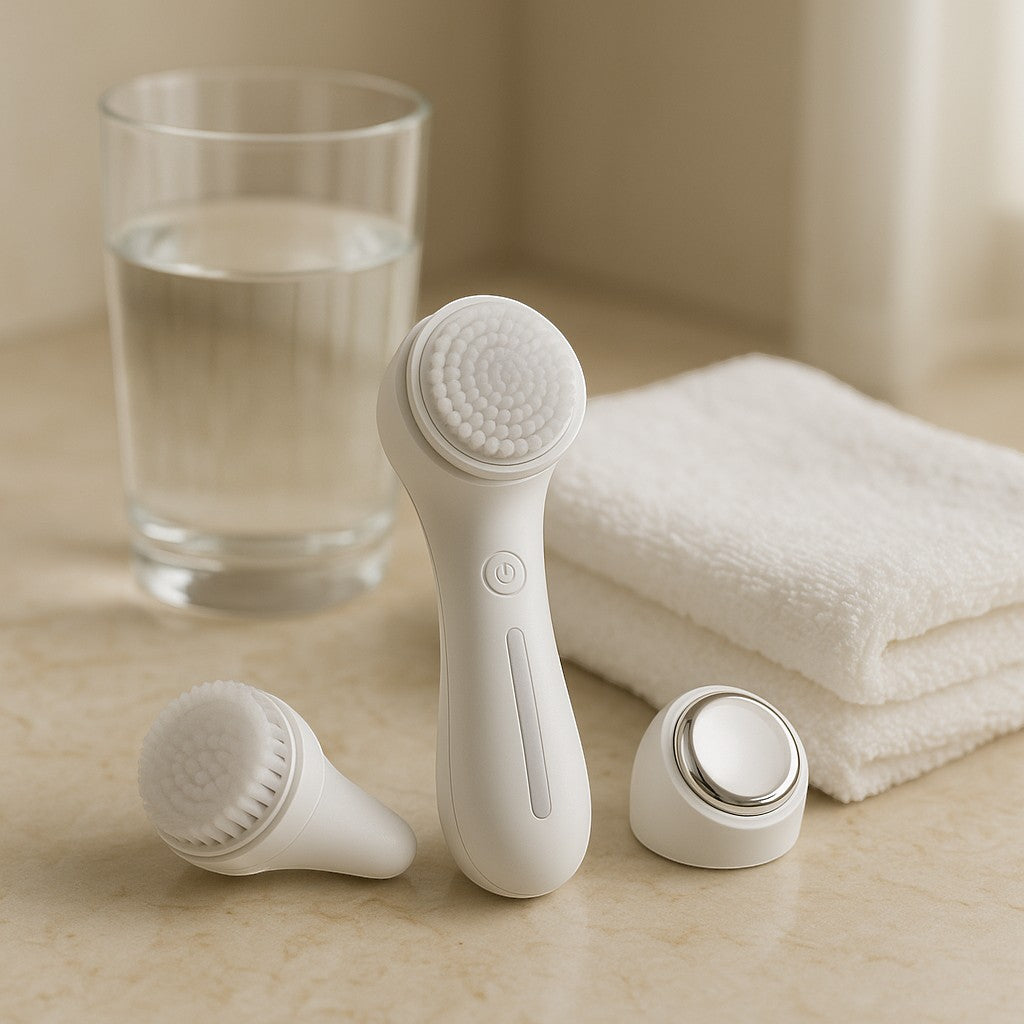 2-in-1 Facial Cleansing Brush IPX7 360 Spin Skin Care - lifestyle 5