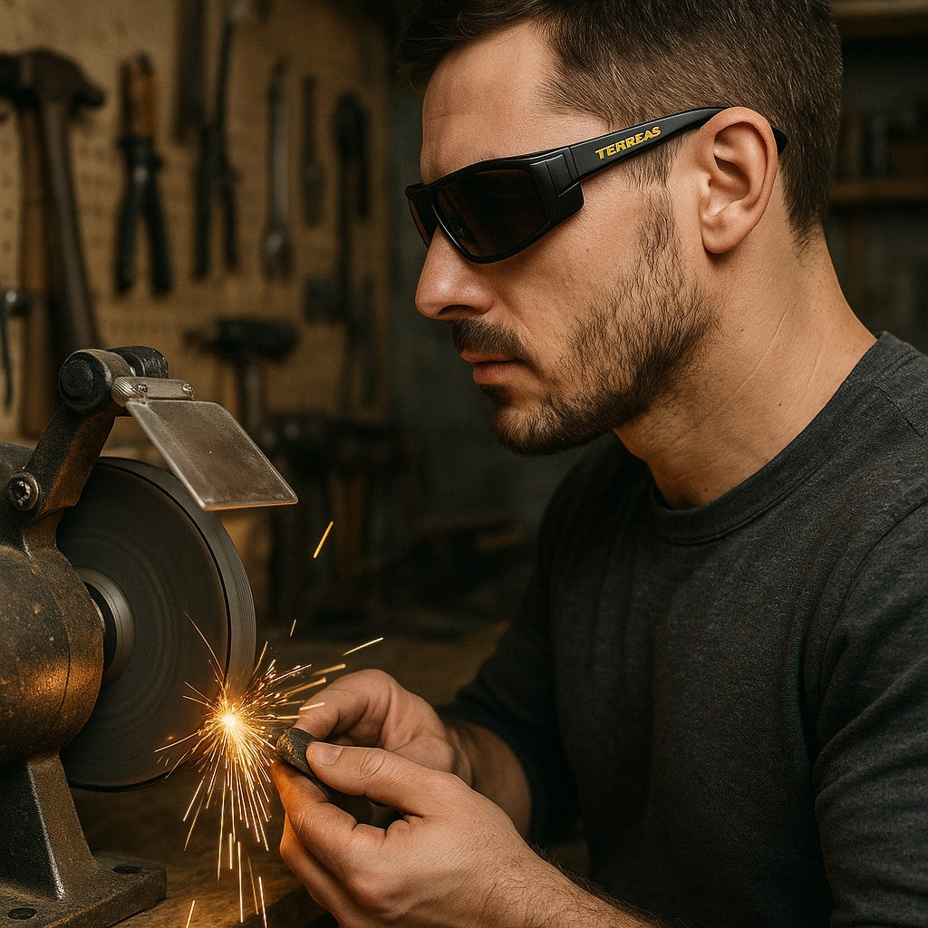 TERREAS TRS-1 Shooting Safety Glasses Range Eyewear - lifestyle 4