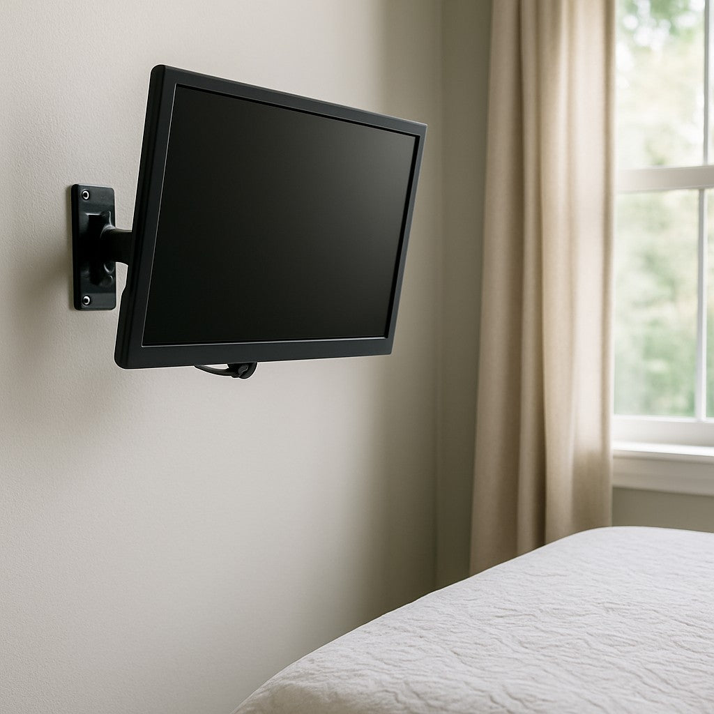 MaxMan TV Monitor Wall Mount Bracket VESA Swivel - lifestyle 2