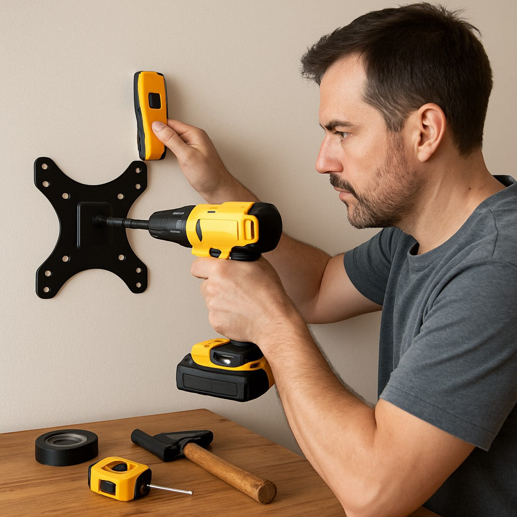 MaxMan TV Monitor Wall Mount Bracket VESA Swivel - lifestyle 4