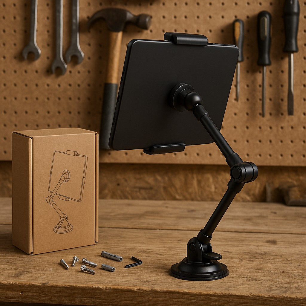 Keuvirya iPad Suction Cup Tablet Mount Truck Dashboard - lifestyle 6