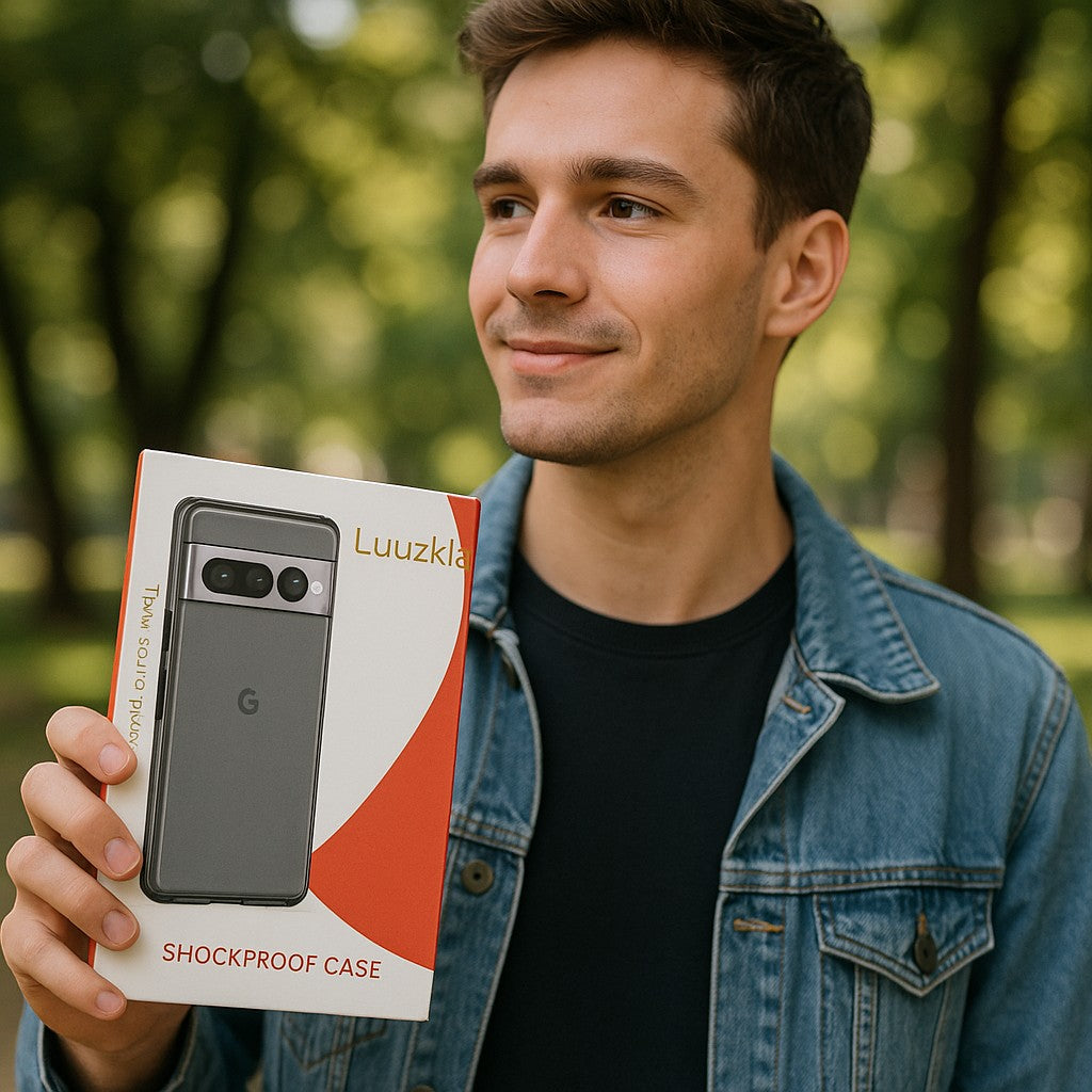 Luuzkla Google Pixel 7 Pro Case Premium Gift Box - lifestyle 1