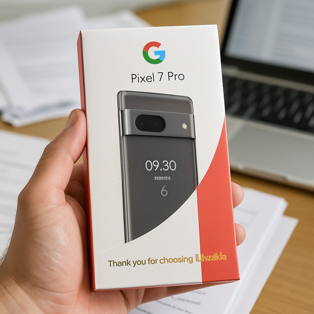 Luuzkla Google Pixel 7 Pro Case Premium Gift Box - lifestyle 5