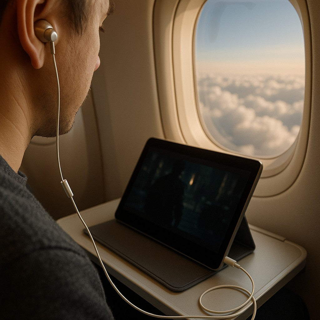 USB-C Wired Earphones In-Ear Stereo Noise Isolating - lifestyle 3
