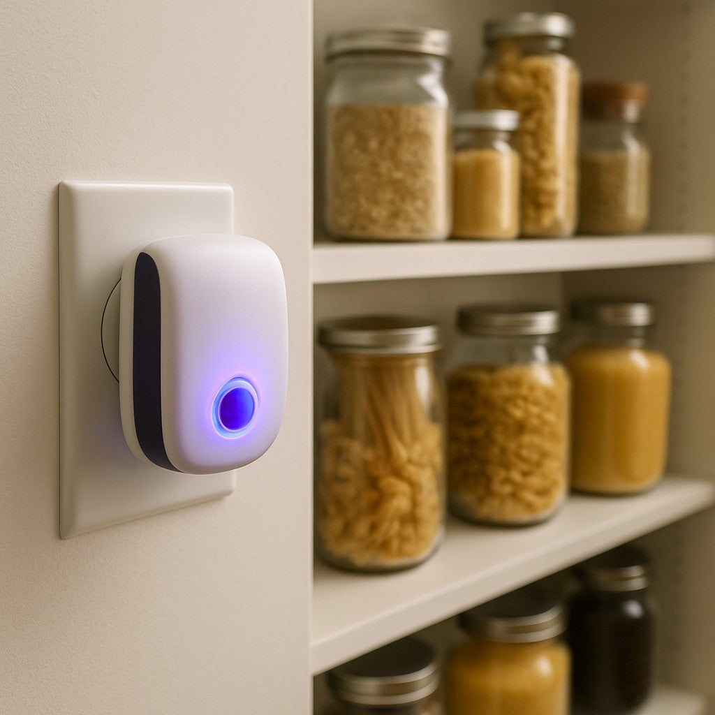 Ultrasonic Pest Repellent 6 Pack Purple LED Plug-In - lifestyle 3