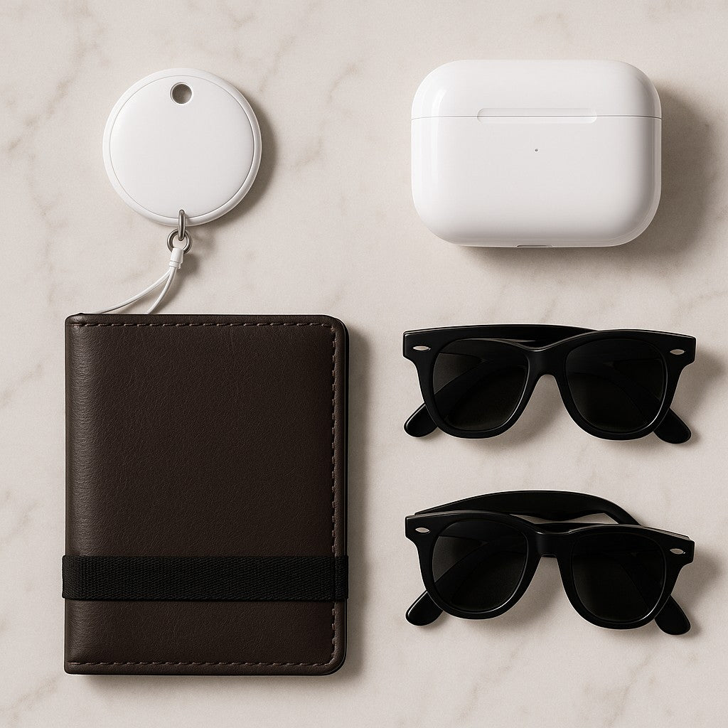 Nutale F20X Air Tracker White Apple Find My Keychain - lifestyle 5