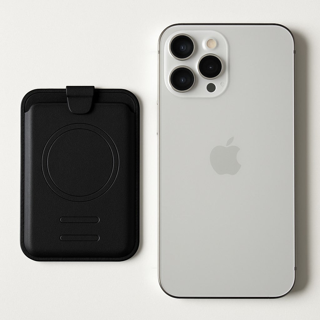 ZQDL Q44 Magnetic Wallet Find My MagSafe Card Holder - lifestyle 6