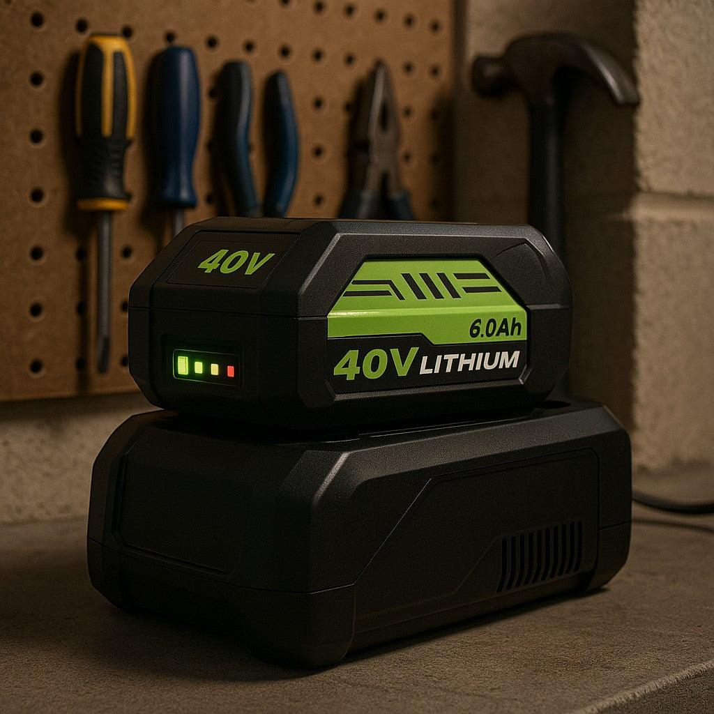 40V 6.0Ah Lithium-Ion Rechargeable Battery Cordless Tools - lifestyle 5