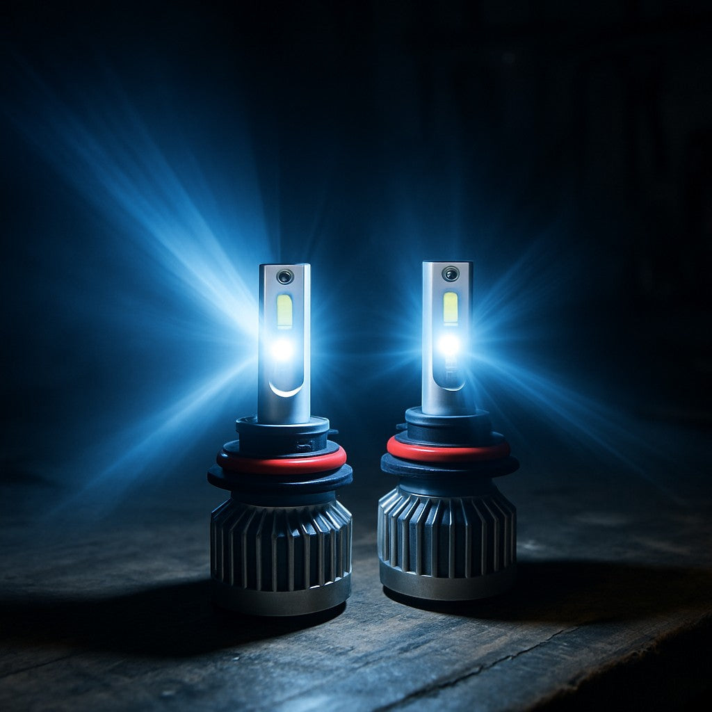 20000LM Auto LED Headlight Bulb 6000K IP67 12V 6063 - lifestyle 3