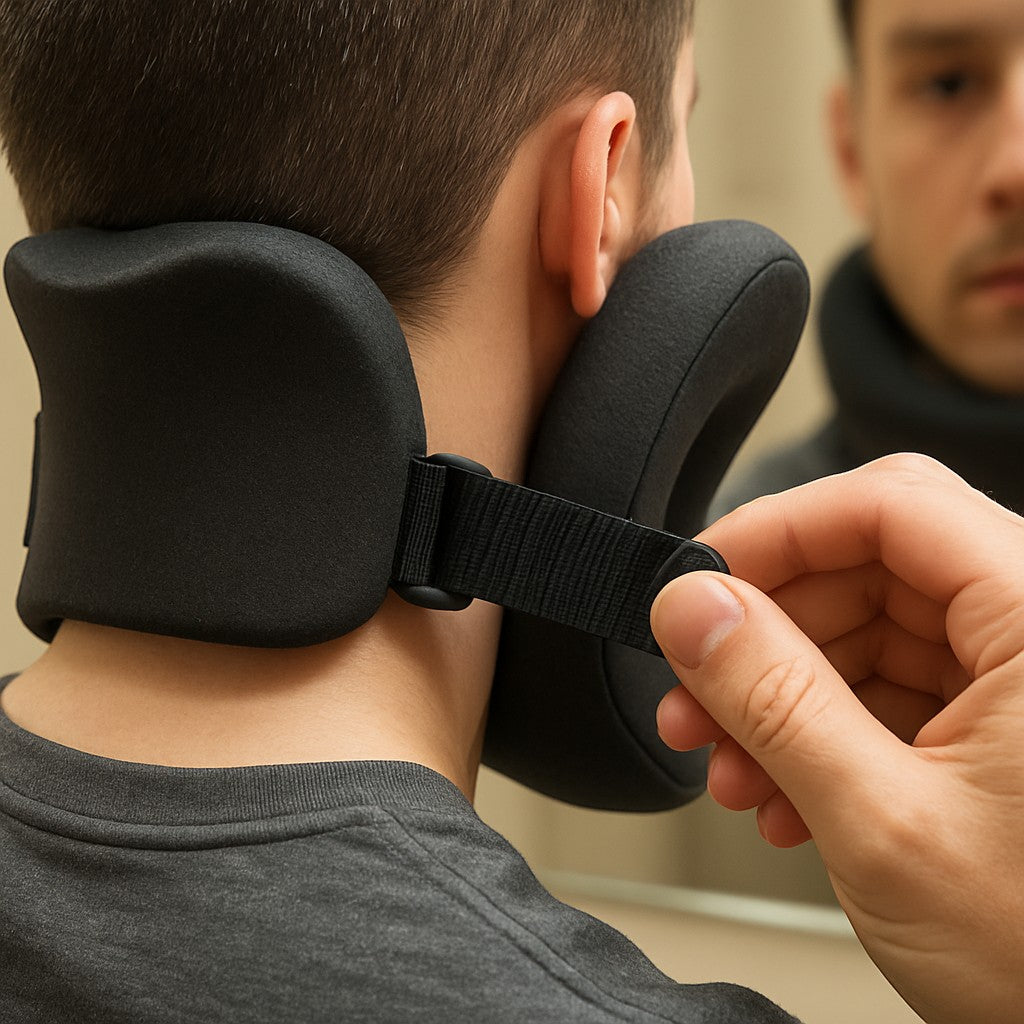 TINHIN Graphene Magnetic Neck Stretcher — Cervical Relief - lifestyle 6