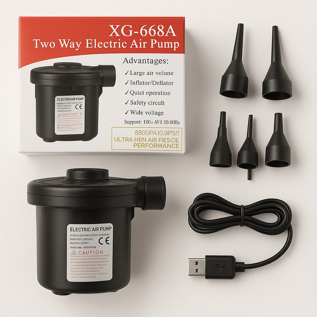 XG-668A Two-Way Electric Air Pump — Ultra High Pressure - lifestyle 4