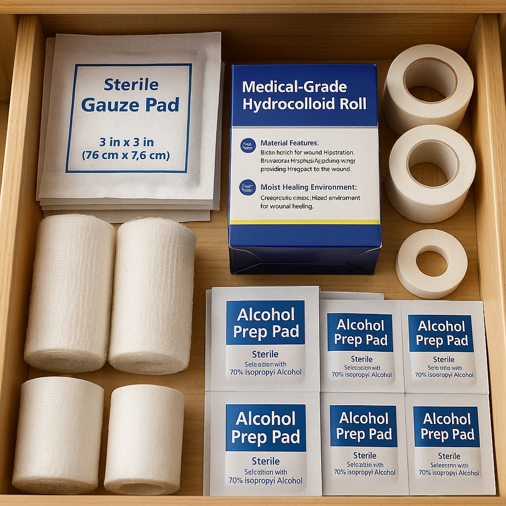 Medical-Grade Hydrocolloid Roll — Extra-Large Wound Patch - lifestyle 6