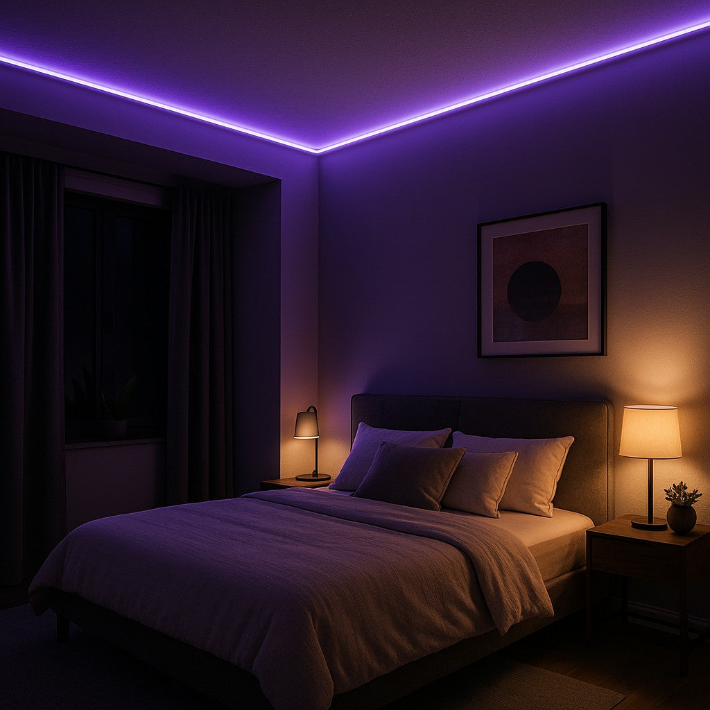 AHRLHR 16.4FT LED Neon Rope Lights BT1 — RGB App Control - lifestyle 1