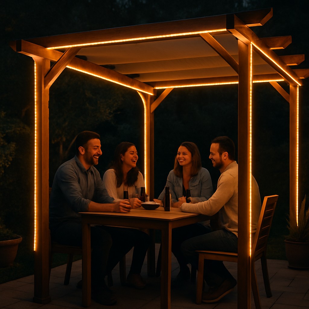 AHRLHR 16.4FT LED Neon Rope Lights BT1 — RGB App Control - lifestyle 6