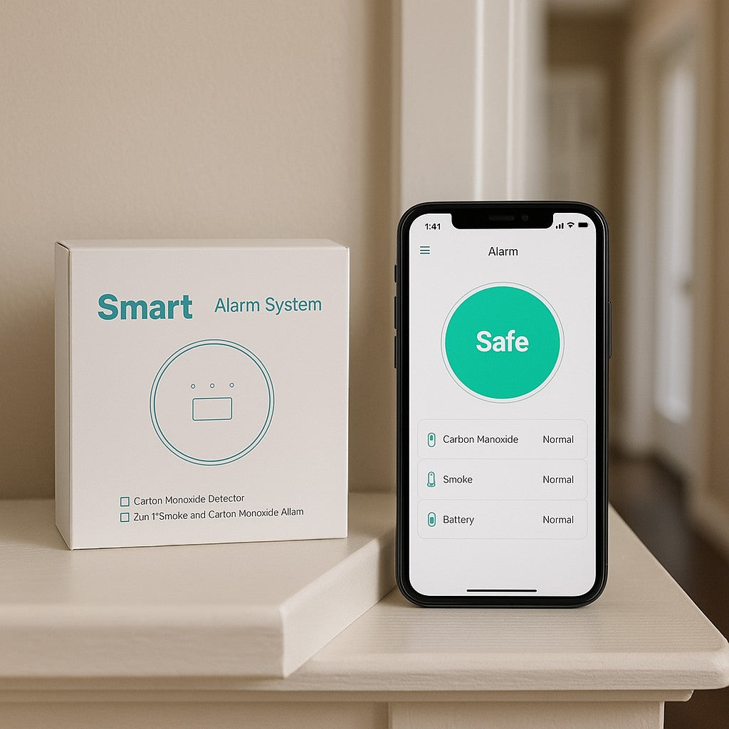 Smart Home Alarm — Window, Door & Motion Sensor + Siren - lifestyle 5