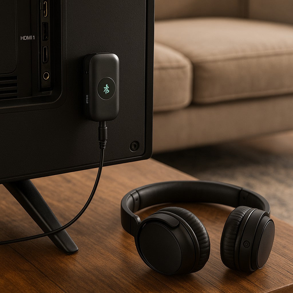 BR08 Bluetooth Receiver & Transmitter — 2-in-1 Aux - lifestyle 3