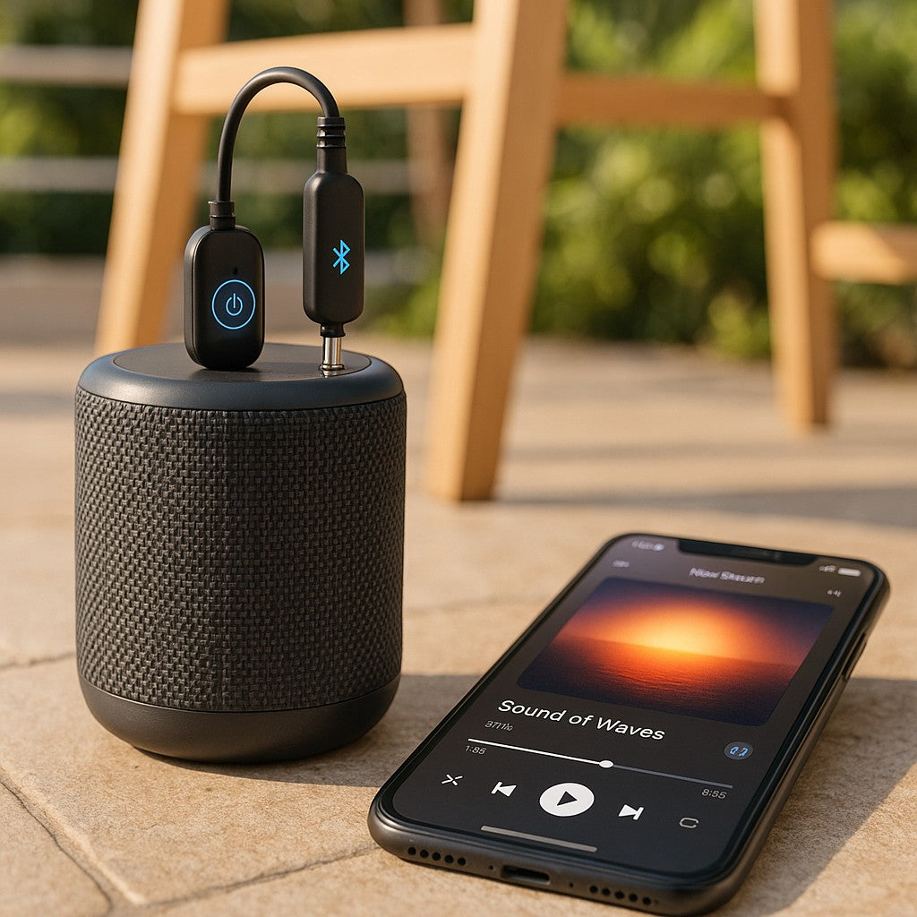 BR08 Bluetooth Receiver & Transmitter — 2-in-1 Aux - lifestyle 6