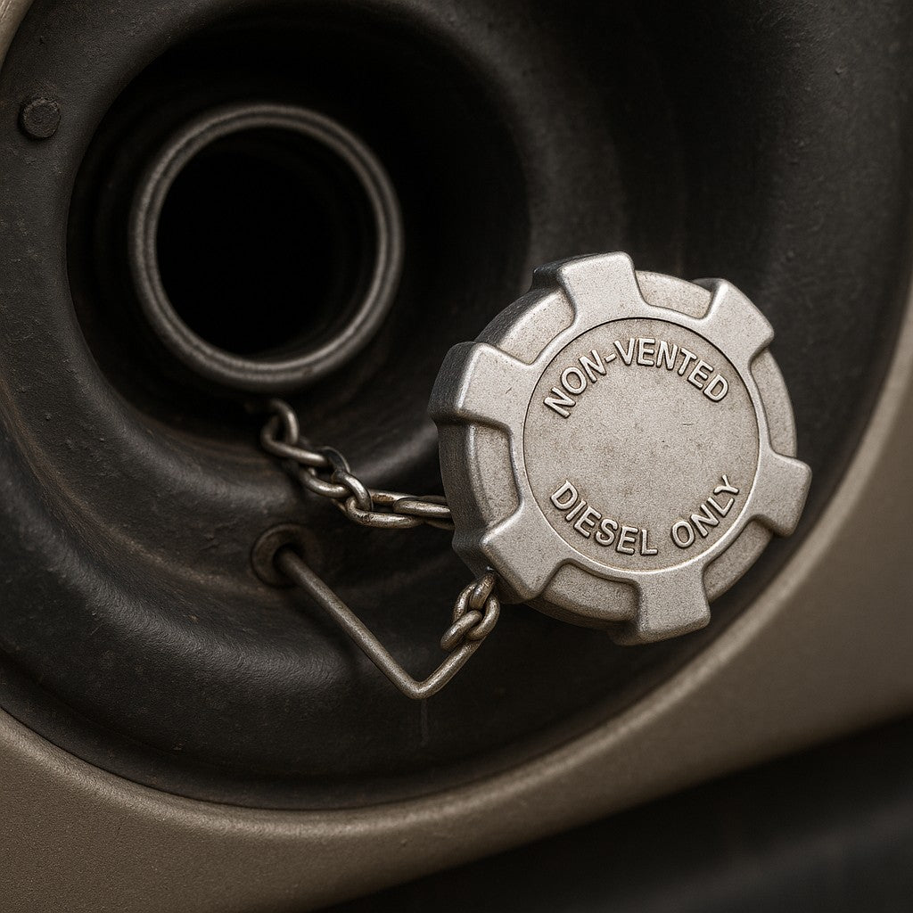 Jekarsy Diesel Fuel Cap — Ford 4200/4800/4900 Truck - lifestyle 2