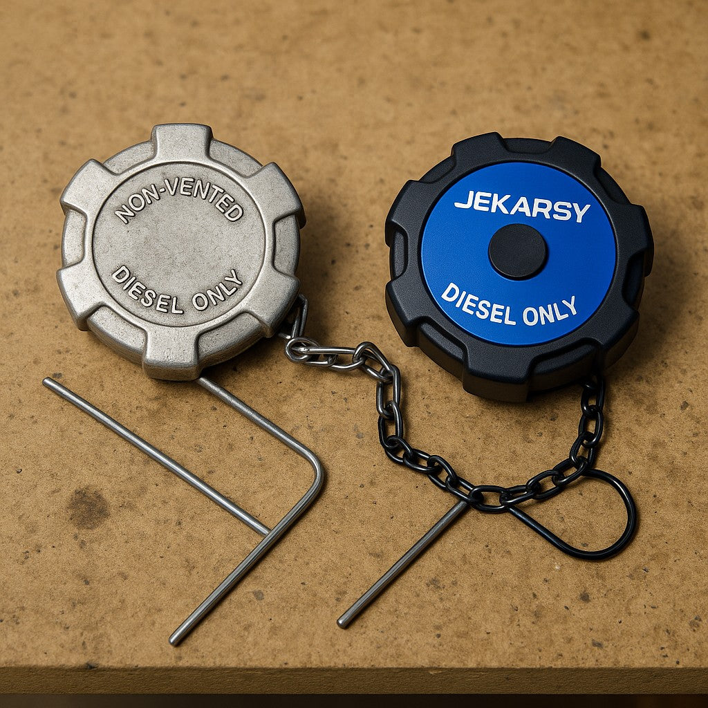 Jekarsy Diesel Fuel Cap — Ford 4200/4800/4900 Truck - lifestyle 4