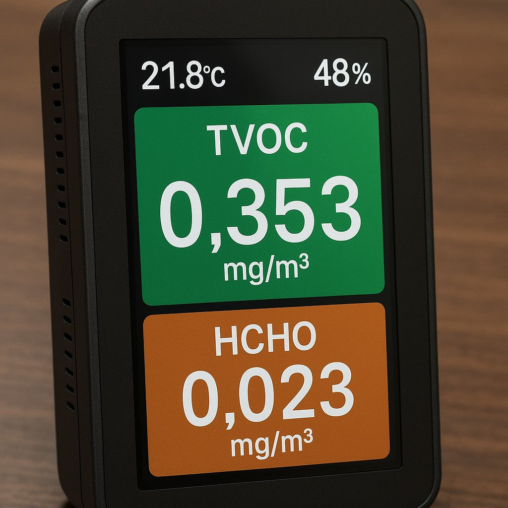 GVIEWIN MT25 Air Detector — CO2 TVOC HCHO Monitor - lifestyle 2