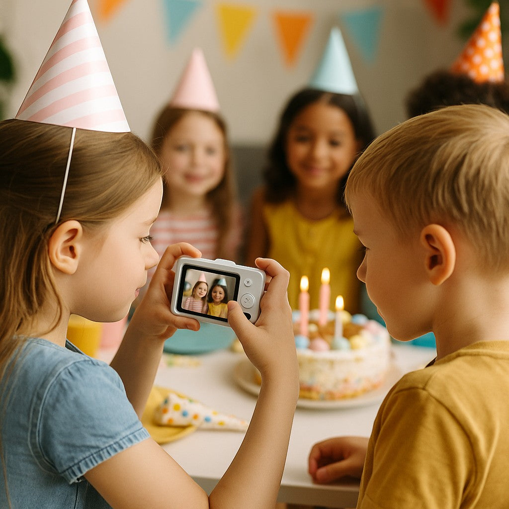 Digital Camera 48MP 1080P — Kids Vlogging Point & Shoot - lifestyle 4