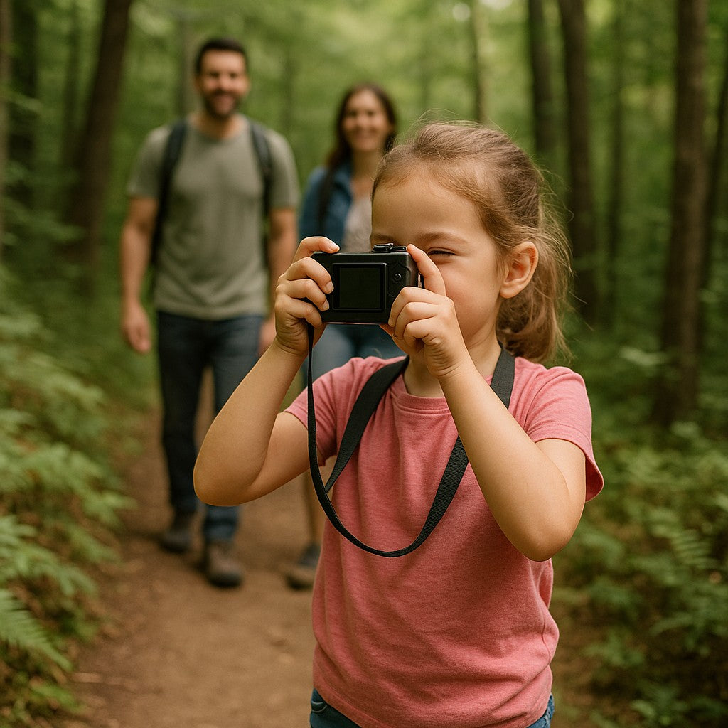 Digital Camera 48MP 1080P — Kids Vlogging Point & Shoot - lifestyle 6