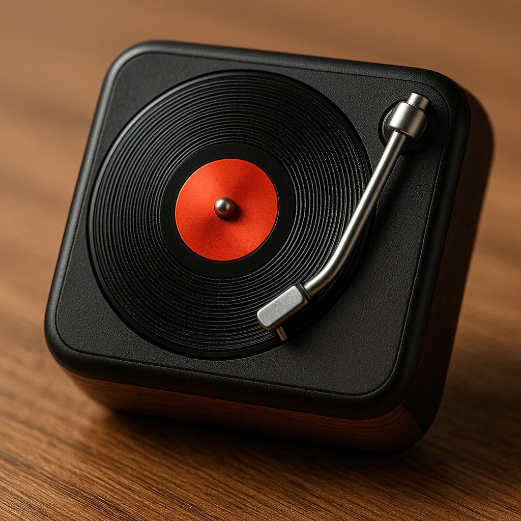 Colorcool Bluetooth Mini Audio Player 256GB Vinyl-Style - lifestyle 2