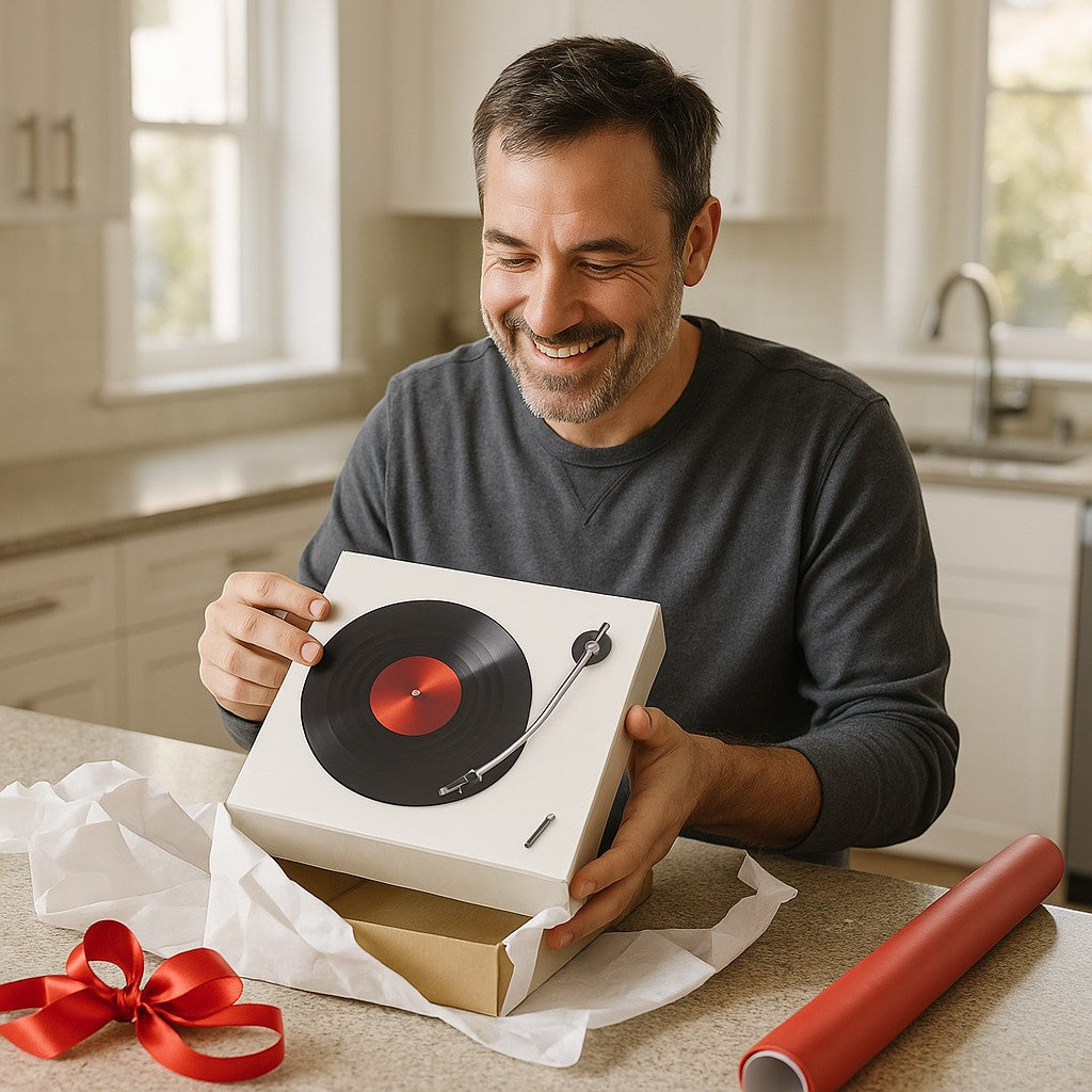 Colorcool Bluetooth Mini Audio Player 256GB Vinyl-Style - lifestyle 3