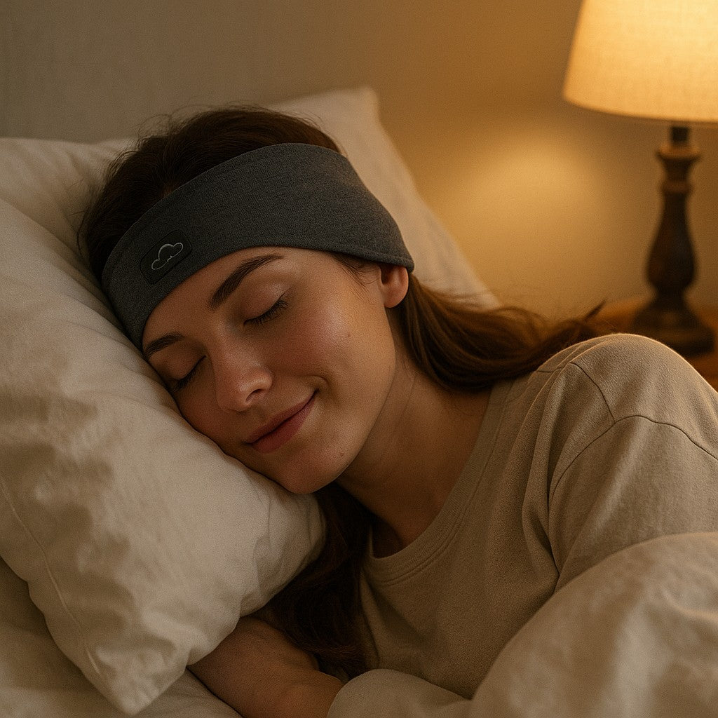 TOPIEI Wireless Music Headband Sleep Bluetooth Headphones - lifestyle 1
