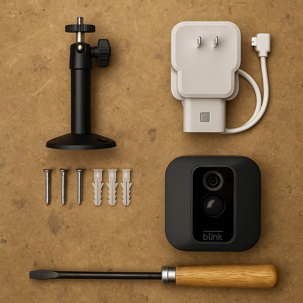 Uraleyeon Blink Outdoor Camera Mount + Sync Module Outlet Kit - lifestyle 4